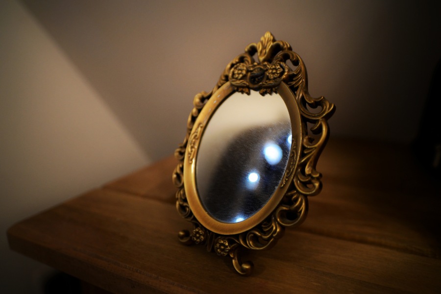 Mirrors have long been considered mystical objects in folk psychology
