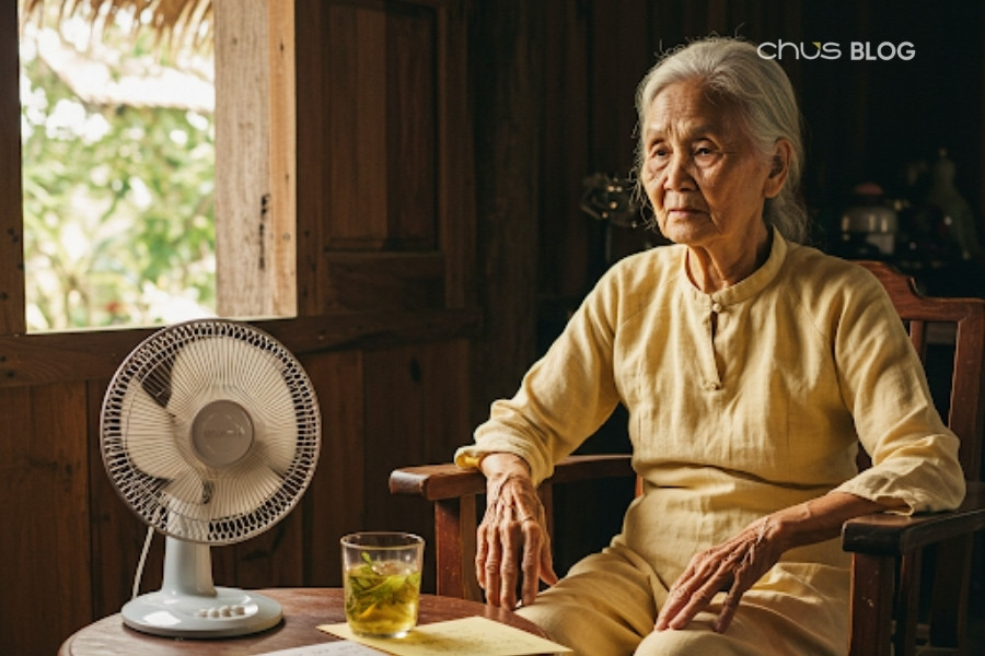 Khi nhiệt kế tăng vọt, sức khỏe người cao tuổi âm thầm 'kêu cứu'