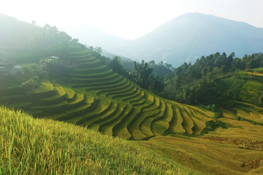 Từng góc Bản Liền đều toát lên vẻ đẹp hoang sơ của vùng Tây Bắc
