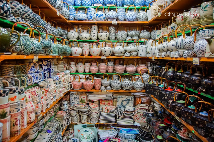 Authentic ceramic products in Bat Trang Village (Photo: Internet)