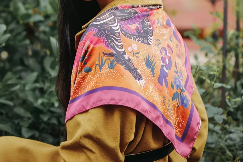 Fashion accessories carrying Vietnamese identity