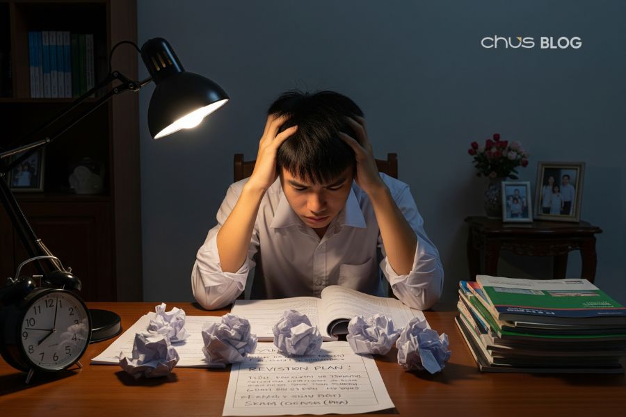 Stick to the plan! Changing strategy at the last minute = Making it harder for yourself