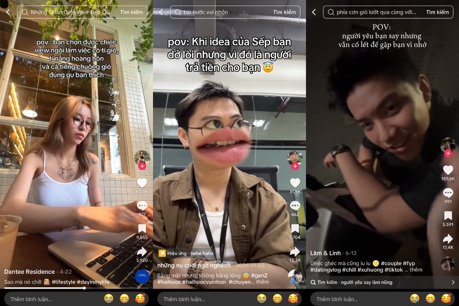 From romantic drama to comedy - POV has every "taste"