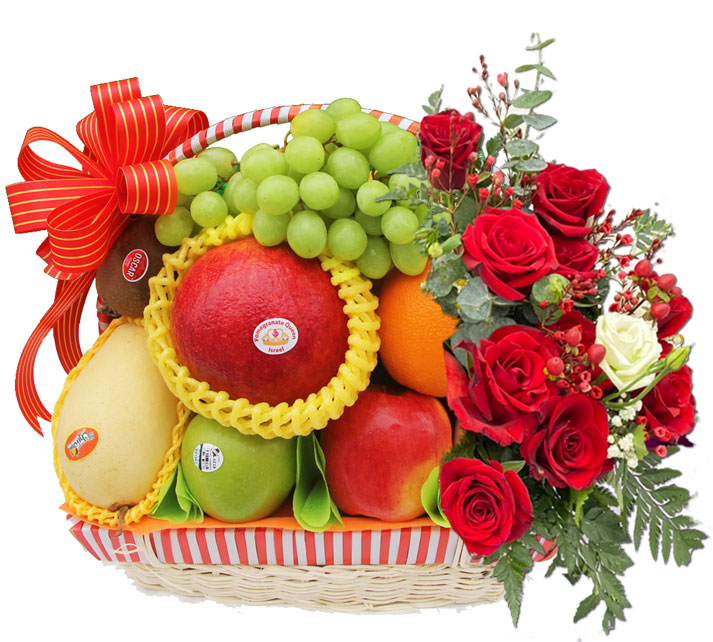  quà tết theo yêu cầu, personalized gift for tet, giỏ trái cây, fruit basket