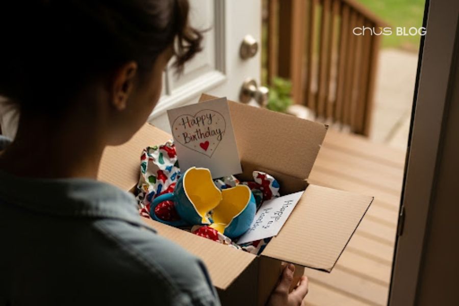 A compact gift will safely survive the long journey