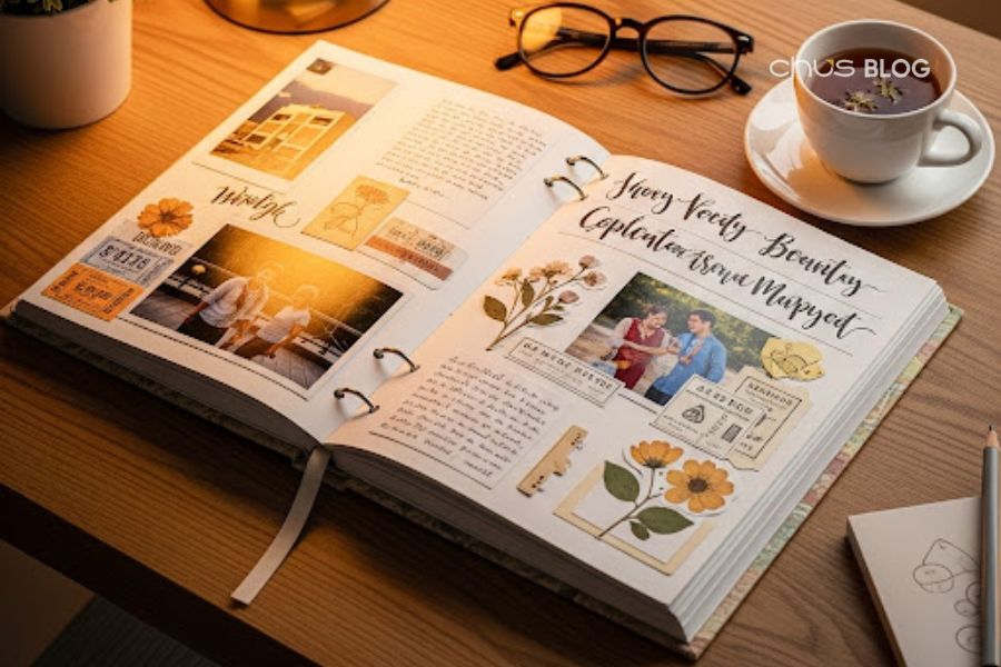 Each scrapbook page is like a time portal, taking the viewer back to precious moments you once shared.