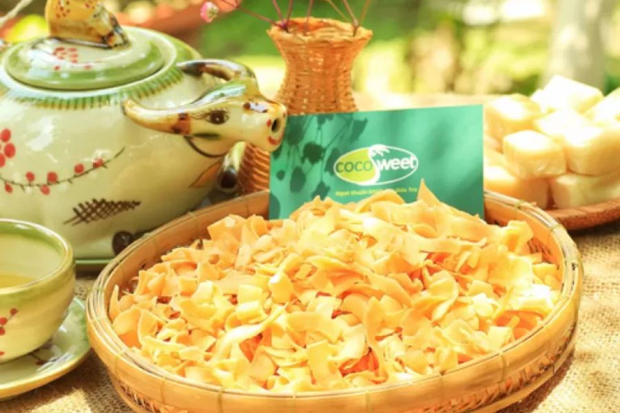 Ảnh 06. Mua đặc sản Bến Tre với muôn vàn lựa chọn từ dừa