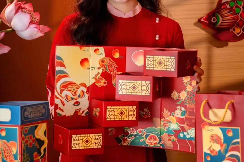 Image 04. Mid-Autumn Festival gift boxes for bosses displaying class through every detail