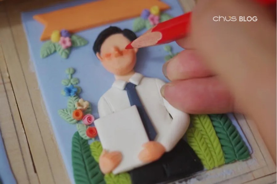 Tự tay nặn từng chi tiết - Tình yêu thương được đúc kết thành tác phẩm nghệ thuật