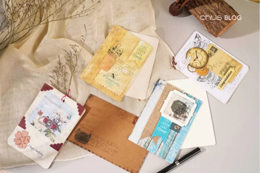Thiệp handmade - Khi tình cảm được đổ trọn vào từng nét vẽ, từng dòng chữ