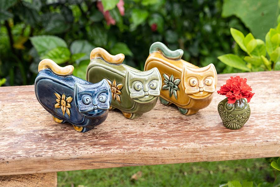 Gốm, ceramics, quà tặng bằng gốm, ceramic gifts, quà tặng thủ công, handmade gifts, tượng gốm, ceramic figurines