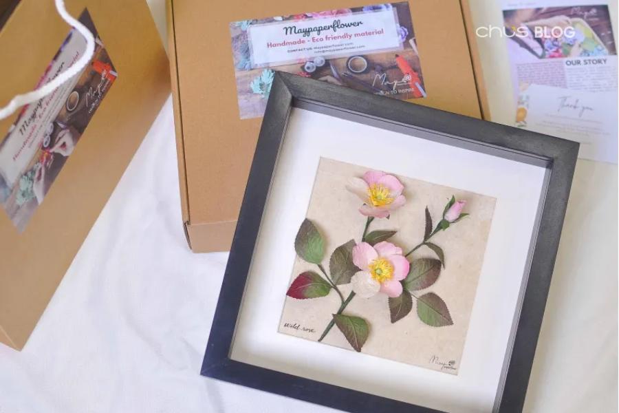 The frame is like an artistic window, opening to a space full of emotions and beautiful memories about your brand