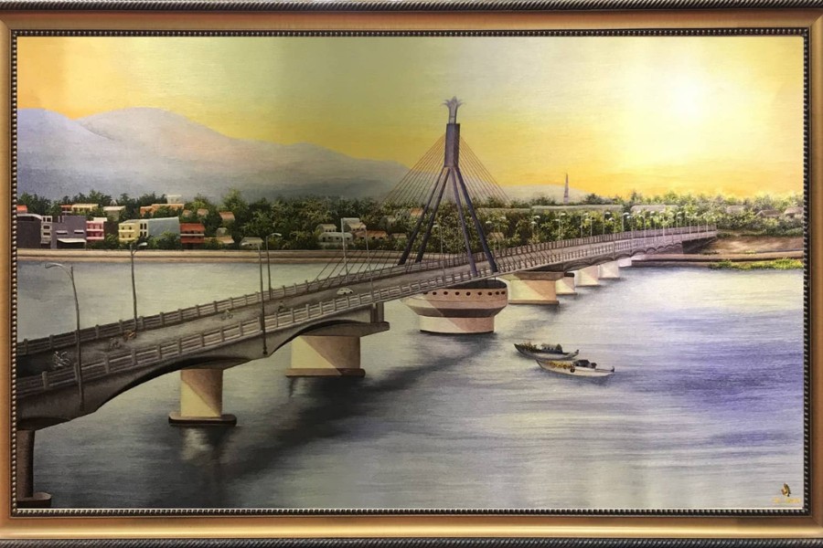 Tranh treo tường mang cả Đà Nẵng về với ngôi nhà của bạn