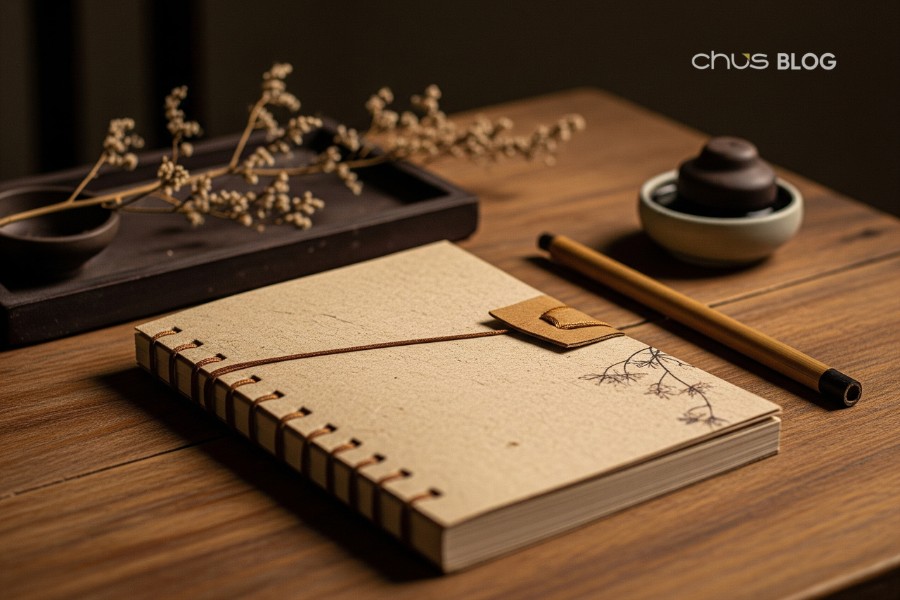 Environmentally friendly and beautiful: Do paper notebooks for artistic souls