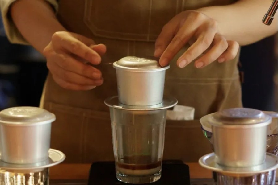 Coffee + mini phin filter combo - bringing Vietnamese flavors everywhere
