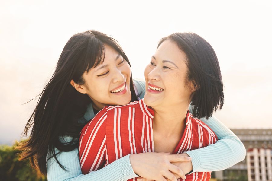 Mom at 60 deserves to enjoy life's peaceful moments