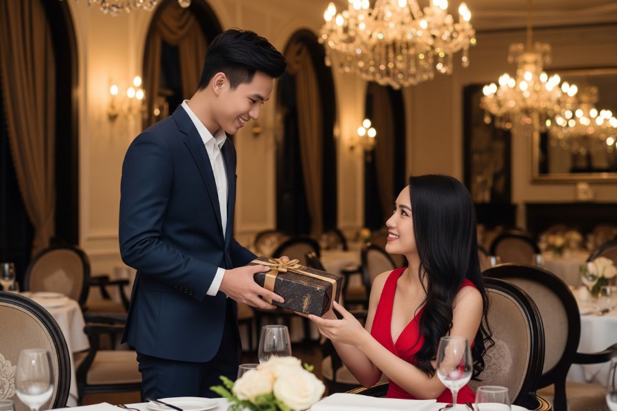 Meaningful gift-giving moments - when love is expressed through actions