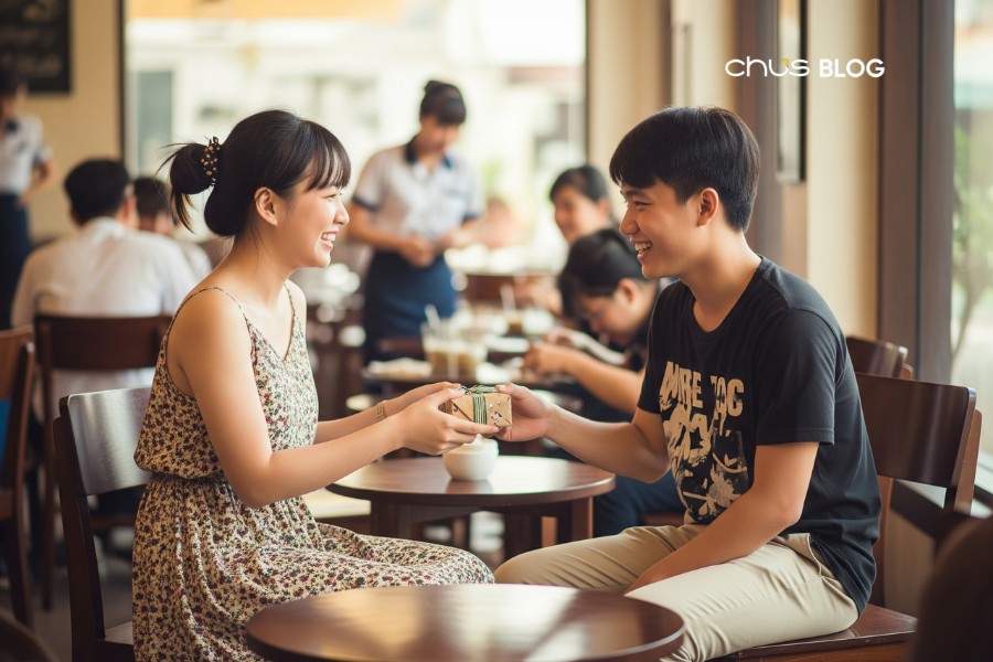 Small gifts containing big feelings - the secret to winning points with your crush