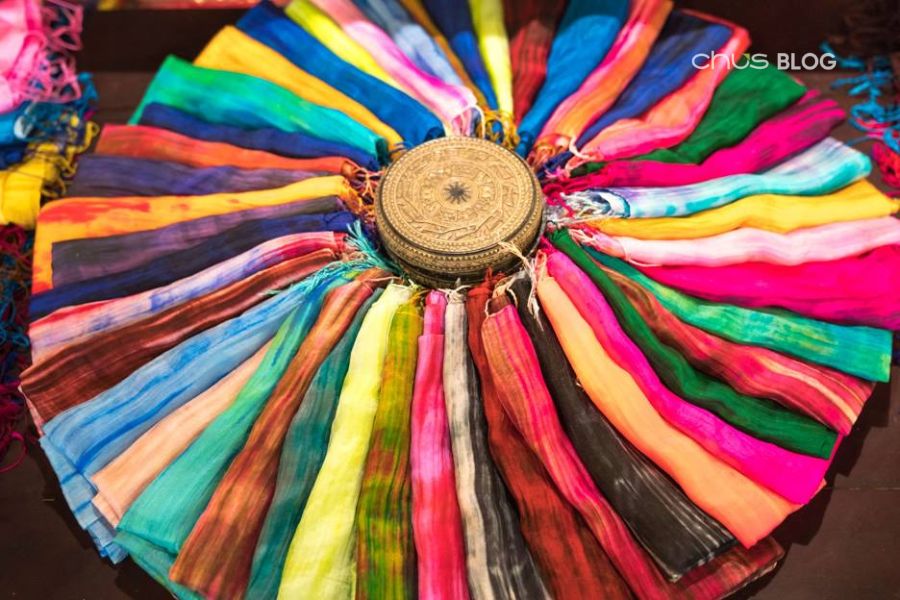 Diverse souvenirs from different regions