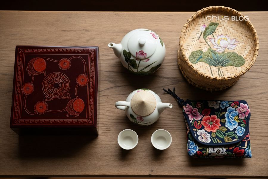 Traditional Vietnamese handicraft products