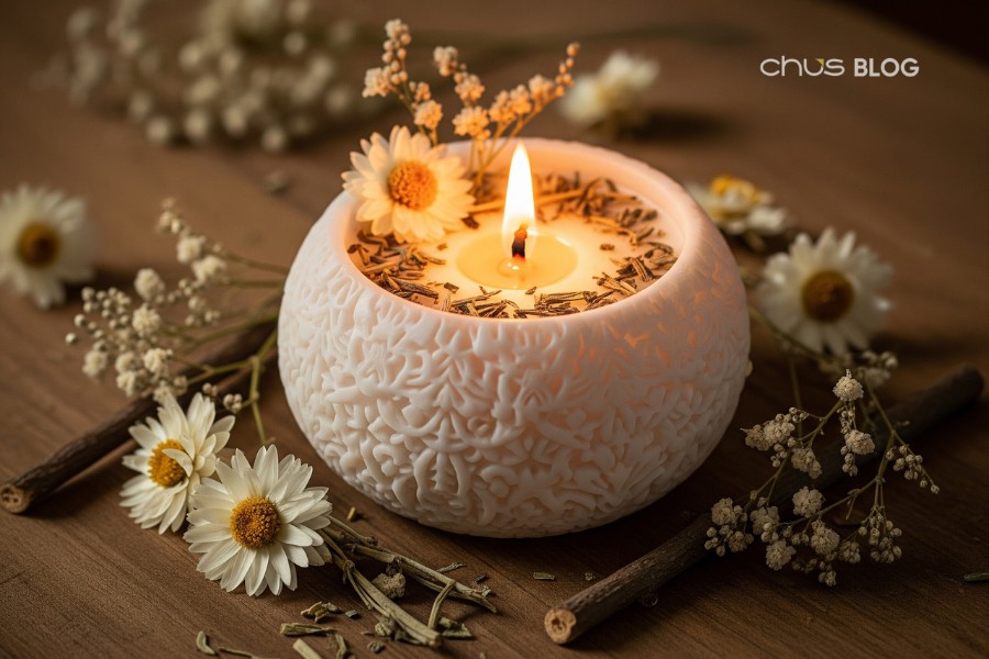 Nến thơm handmade giúp nhân viên thư giãn sau ngày làm việc