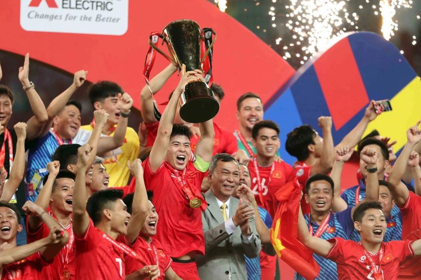 Ảnh 08. Việt Nam chiến thắng ASEAN CUP 2024