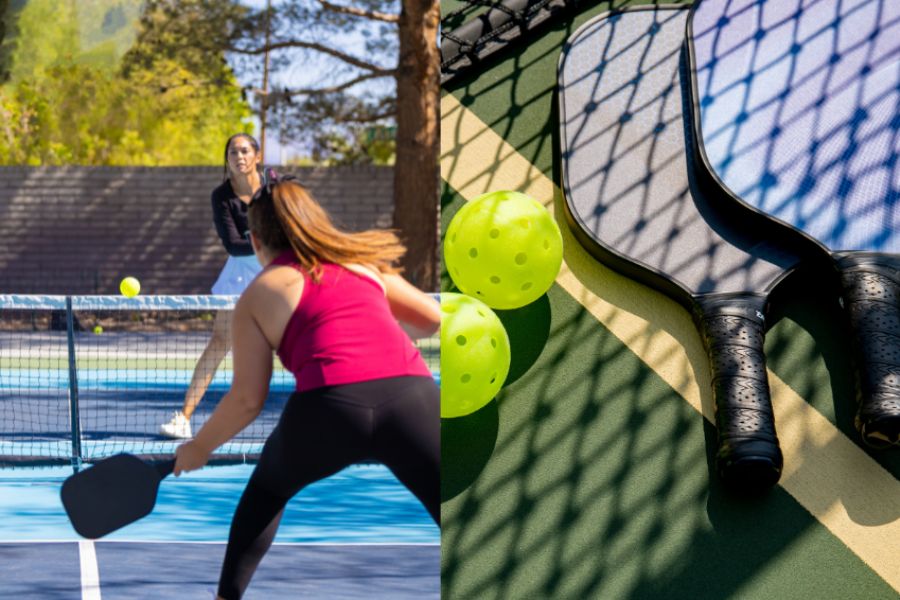 Ảnh 01. pickleball là gì, đánh pickleball, chus, thể thao, trò chơi pickleball