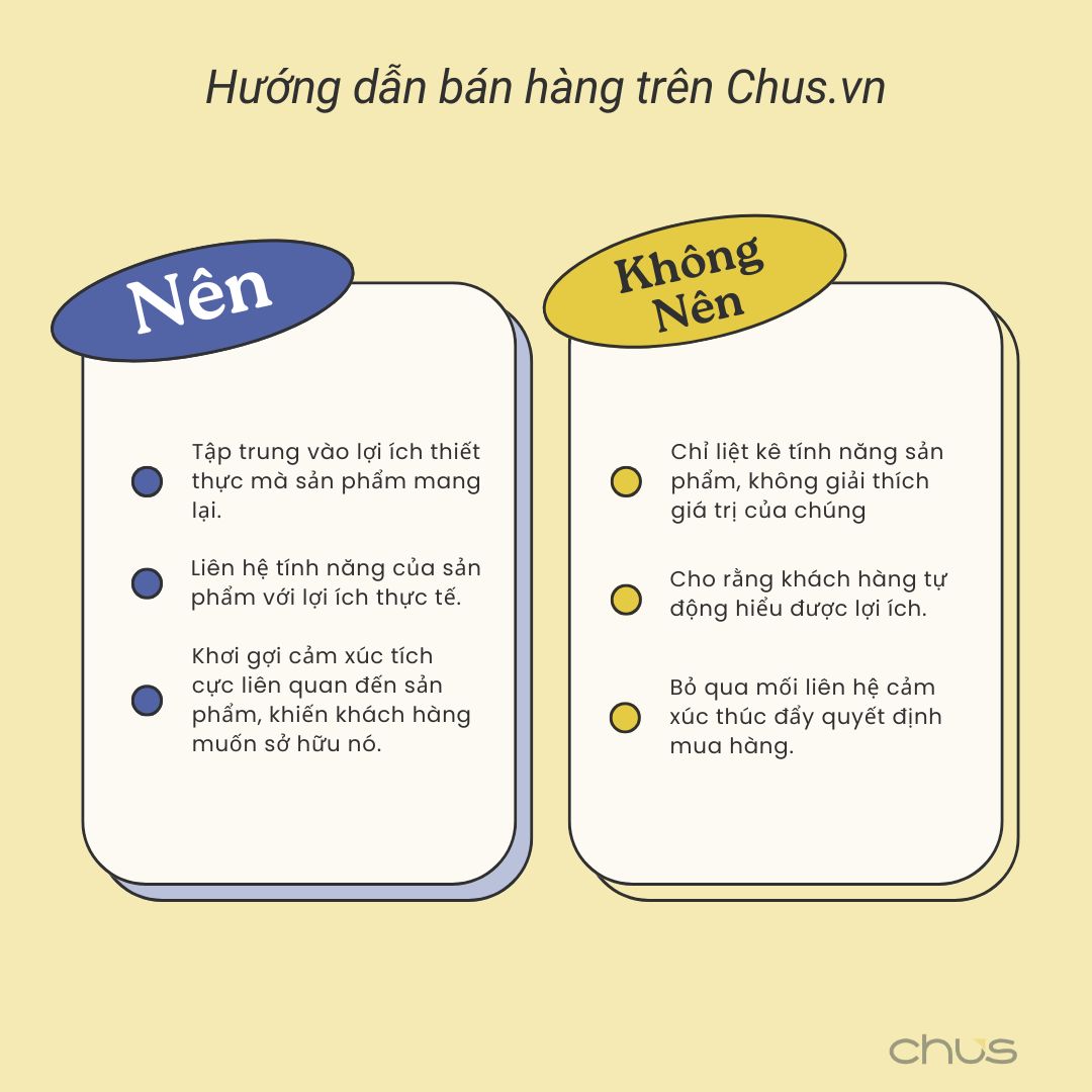 7 Típ Viết Mô Tả Sản Phẩm Thu Hút Khách Hàng từ Chus.vn