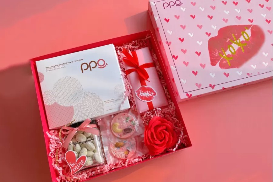Handmade chocolate as sweet as a first kiss