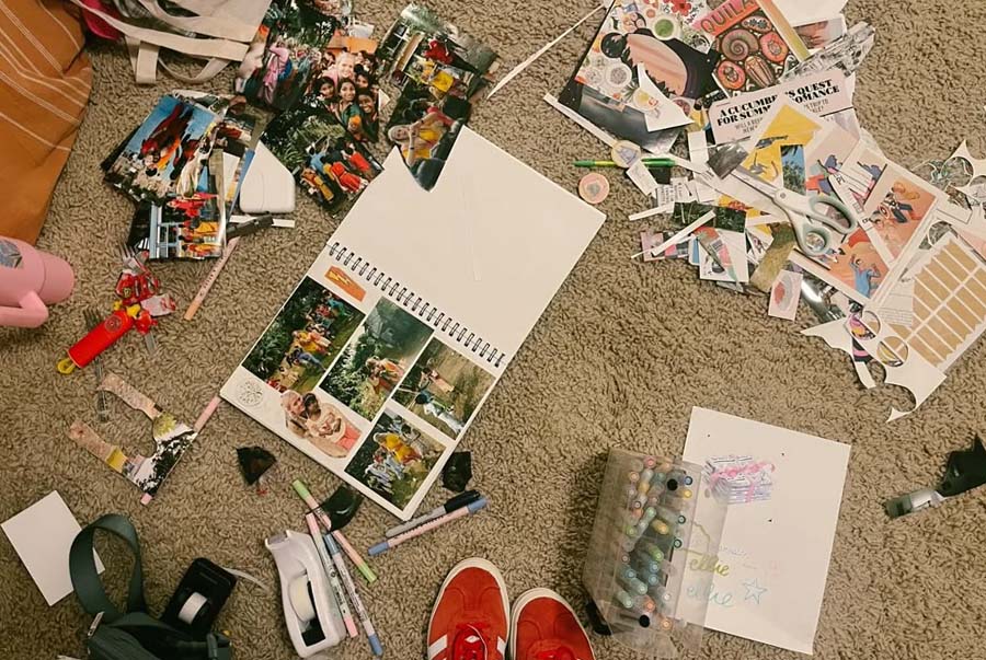 Scrapbooks full of travel pictures are treasures for travel enthusiasts