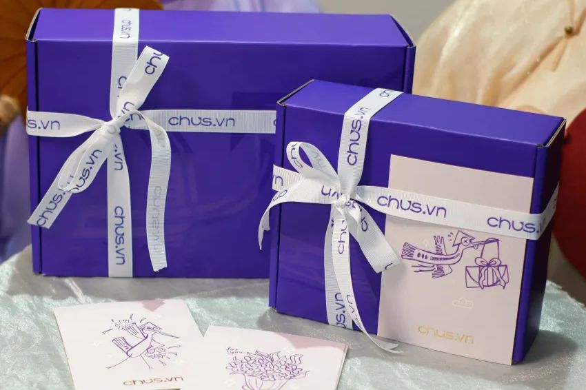 Ảnh 09. Gói quà chỉn chu để tăng giá trị hình thức và cảm xúc của từng sản phẩm