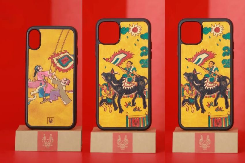 Artistic phone cases spread Vietnamese impressions through every stroke
