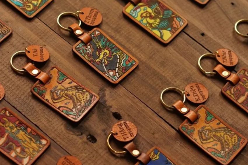 The combination of feng shui and handicrafts creates zodiac keychains