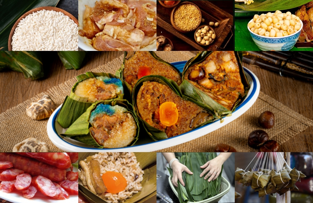 The authentic bazhang recipe requires coordination of 7 main ingredient groups, each carrying symbolic meaning