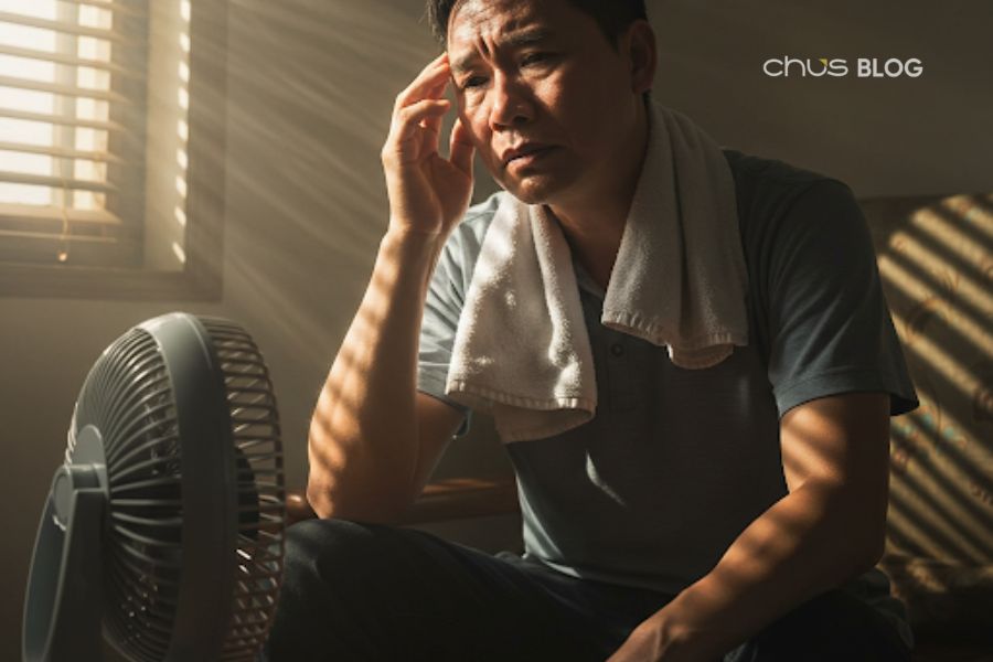 Nhiệt độ cao kích hoạt hệ thần kinh giao cảm, làm tăng mức độ căng thẳng và giảm khả năng kiểm soát cảm xúc.