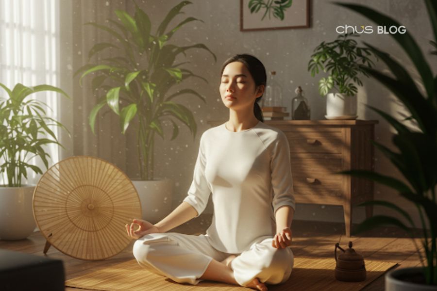 Thực hành thiền định và kỹ thuật hít thở sâu chỉ trong vài phút mỗi ngày có thể cải thiện đáng kể khả năng chịu đựng nhiệt.