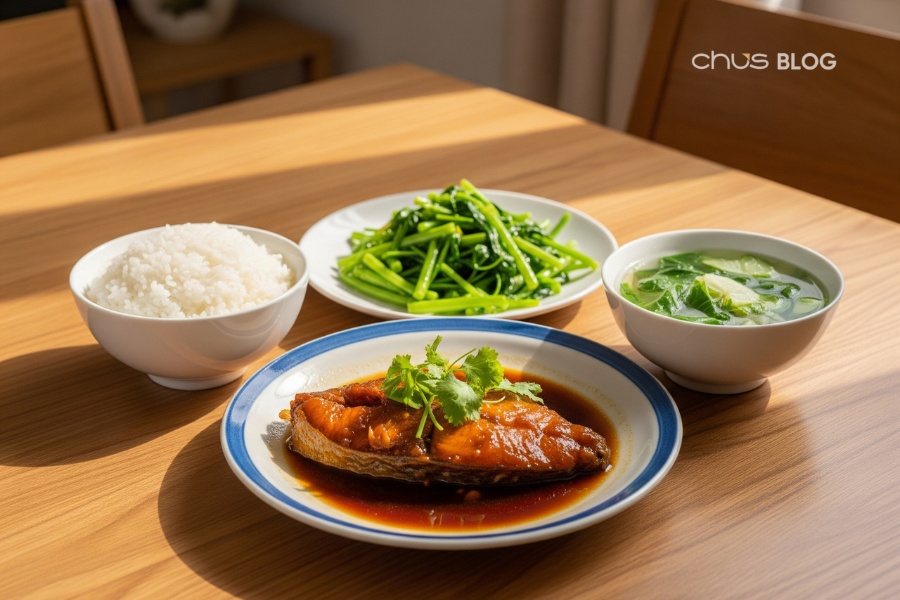 Balance on the plate reflects harmony in soul and intellect
