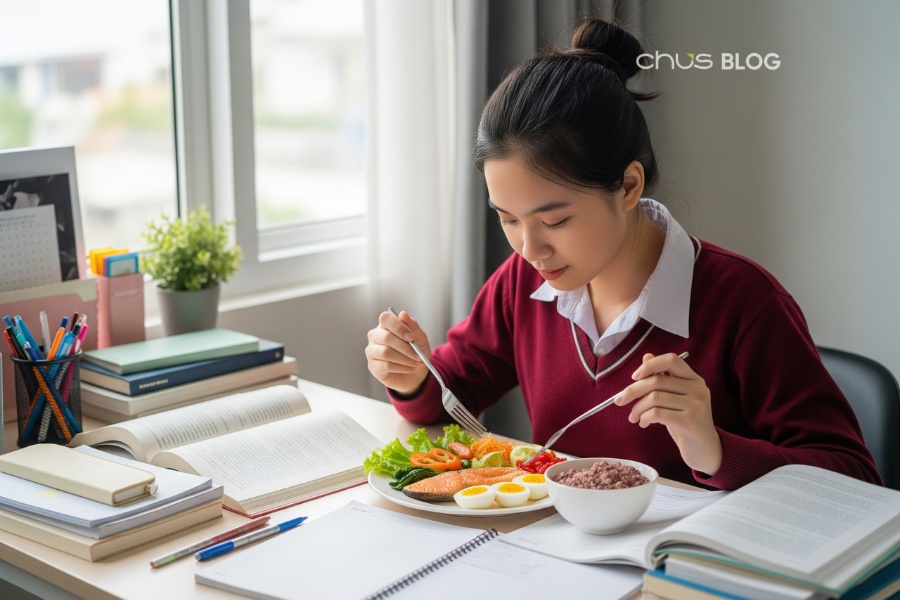 Effective nutrition menu for students to enhance memory