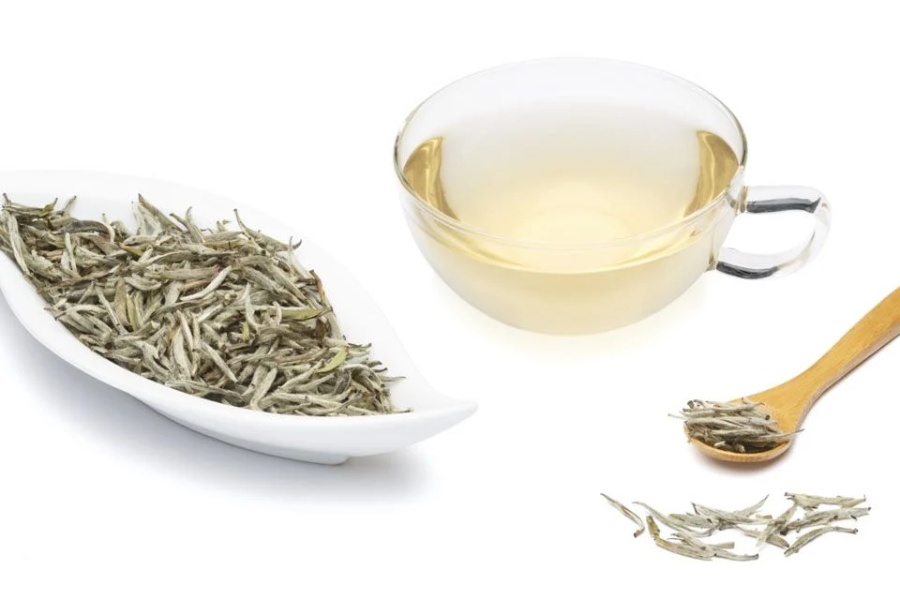 White tea - gentle as morning mist, just enough caffeine to start your day