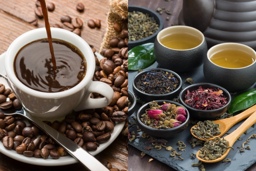 The classic battle: tea vs coffee - who wins the caffeine showdown?