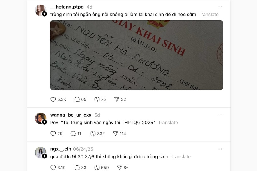 A moment showing the characteristic communication style of Generation Z