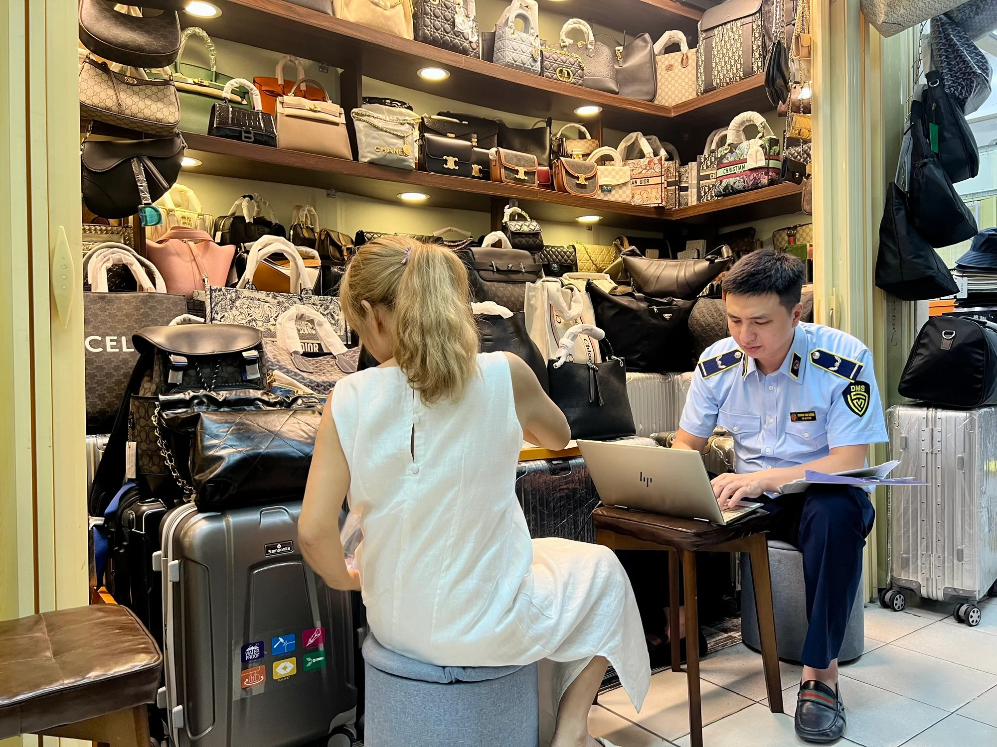 Many fake products found at Saigon Square