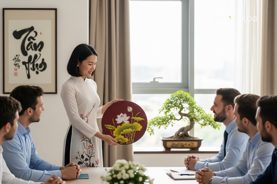 Chia sẻ câu chuyện - biến quà tặng thành cầu nối văn hóa