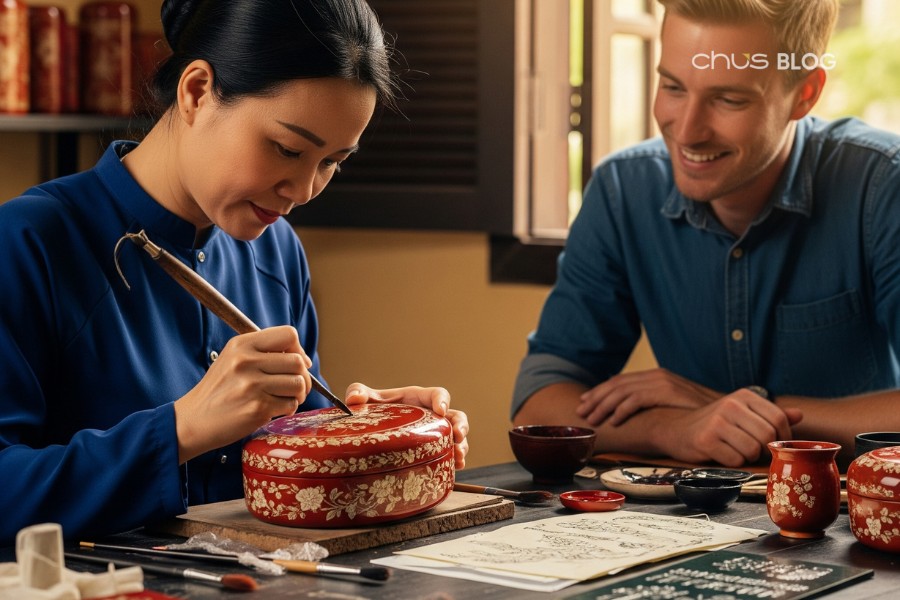 CHUS - nơi hội tụ tinh hoa quà tặng Việt Nam cho quan hệ quốc tế