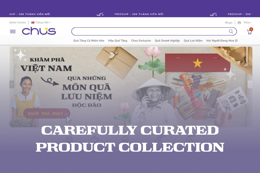 Each product carefully selected from the hands of talented artisans