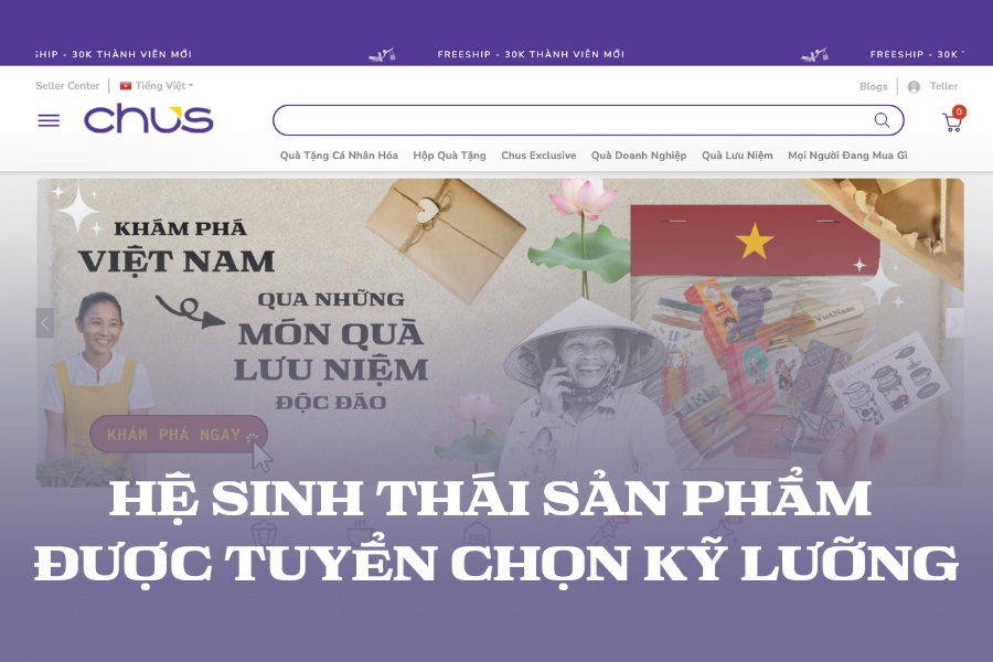 Từng sản phẩm được tuyển chọn kỹ lưỡng từ bàn tay nghệ nhân tài hoa