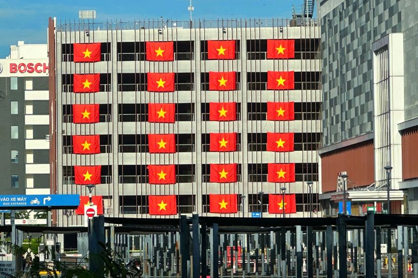 Image 11. Everywhere joyfully welcomes the 80th anniversary of Vietnam's Independence Day