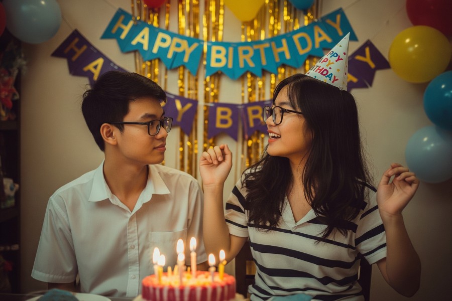 Learn to read your crush's reactions through birthday messages