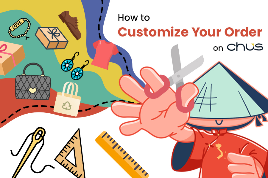 customize your order, customized order, chus, e-commerce, how to customize your order, diy kit