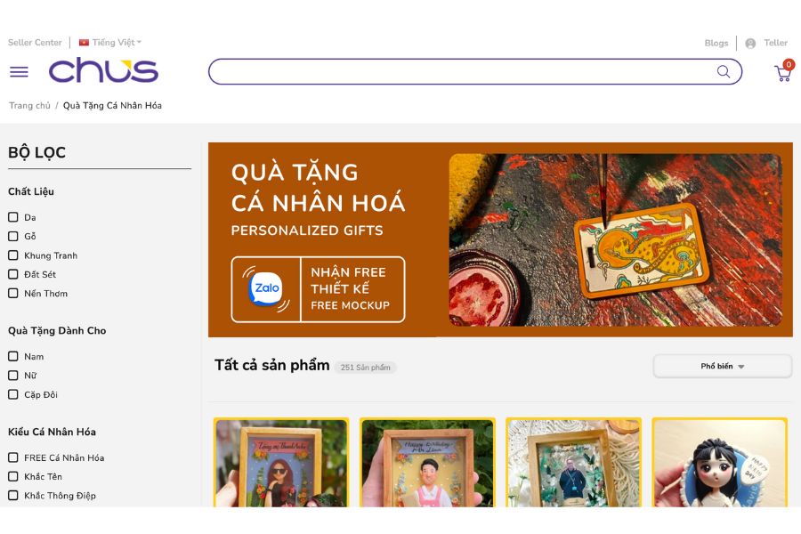 CHUS - where unique handmade gifts from all regions of the country converge